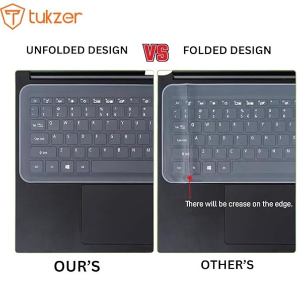 TAKE OFF Universal Silicone 14 Inch” Laptop Keyguard Keyboard Protector, Keyboard Dust Cover, Keyboard Skin 14 Inch” keyguard - Image 3