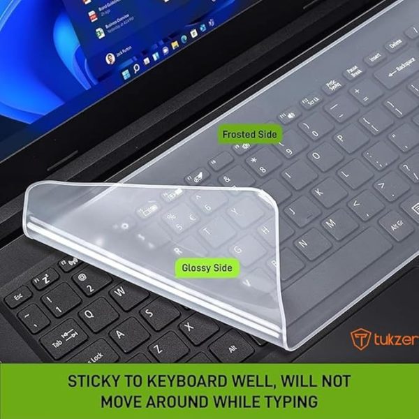TAKE OFF Universal Silicone 14 Inch” Laptop Keyguard Keyboard Protector, Keyboard Dust Cover, Keyboard Skin 14 Inch” keyguard - Image 4