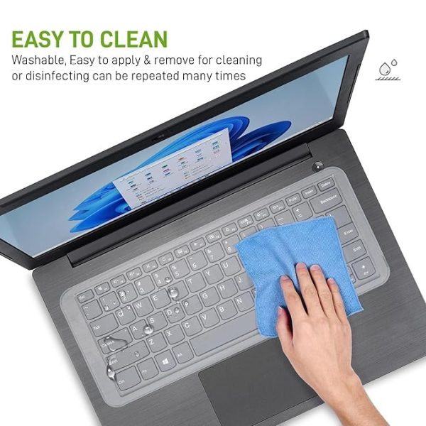 TAKE OFF Universal Silicone 14 Inch” Laptop Keyguard Keyboard Protector, Keyboard Dust Cover, Keyboard Skin 14 Inch” keyguard - Image 6