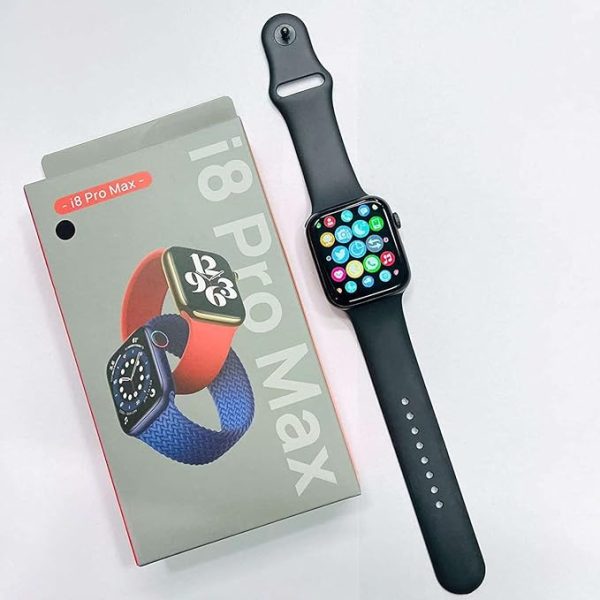 i8 Pro Max Touch Screen Bluetooth Smartwatch with Activity Tracker Compatible with All 3G/4G/5G Android & iOS Smartphones - Image 2