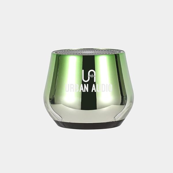Urban Audio Mini 4 Wireless Portable Bluetooth Speaker with 5W Output, Shake Function to Change Song Hi-Fi Sound Quality, Built-in Mic, One Click Button Use & Charging LED Light Indicator