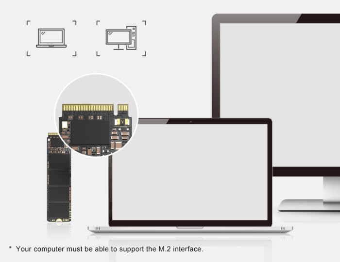 HP EX900 Plus 256GB NVMe SSD - GEN 3.0 X 4 PCIe 8Gb/s 3D NAND M.2 Cache Internal Solid State Drive Up to 2000 MB/s - 35M32AA#ACJ with 5 Year Warranty - Image 4