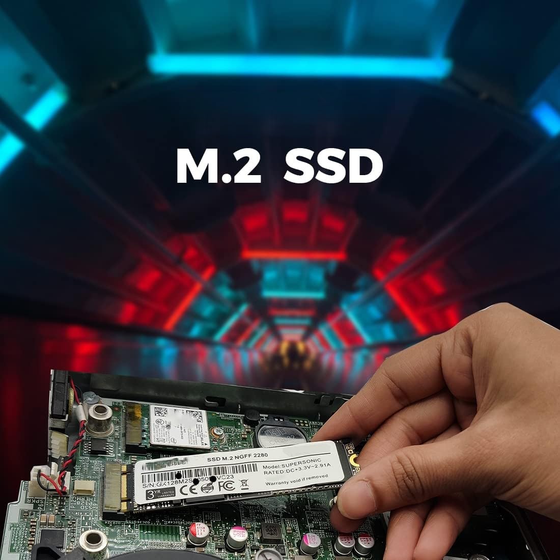 PreSolve| 512GB M.2 SATA III Internal SSD | 6Gb/s High-Speed Solid State Drive | 550/550MB/s Read/Write | Quad-Channel Controller | Compatible with Laptop & Desktop | 5-Year Warranty - Image 6