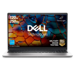 Dell Inspiron 3530 13th Gen Laptop, Intel Core i3-1305U, 8GB RAM,512GB SSD, 14.9"(38cm) FHD AG 120Hz 250nits Display, Windows11 + MSO'21 & McAfee 15M Subscription, Platinum Silver, Thin & Light–1.62kg