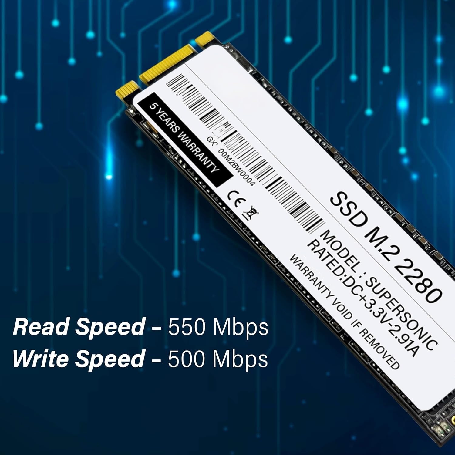 PreSolve| 512GB M.2 SATA III Internal SSD | 6Gb/s High-Speed Solid State Drive | 550/550MB/s Read/Write | Quad-Channel Controller | Compatible with Laptop & Desktop | 5-Year Warranty - Image 5