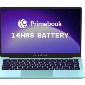Primebook 2 Pro 2025 (New Launch) | 8GB RAM, 128GB UFS Storage | 14.1-Inch FHD IPS Display | 14 Hours Battery | MediaTek Helio G99 | Android 15 (PrimeOS 3.0) | Backlit Keyboard | in-Built AI (Aqua)