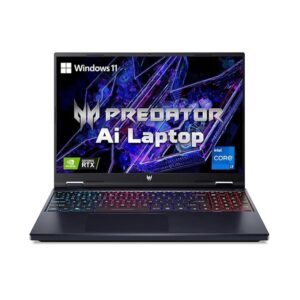 Acer Predator Helios Neo 16 Gaming Laptop 14th Gen Intel Core i7 Processor (Windows 11 Home/16 GB/1 TB SSD/NVIDIA GeForce RTX 4050) PHN16-72 with 40.64 cm (16") WUXGA Display