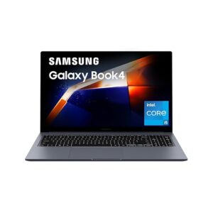 Samsung Galaxy Book4 15.6" Full HD Screen | Intel Core i5 1335U Processor | 16GB RAM | 512GB SSD | Windows 11 Home | ms-Office | Fingerprint Reader | Intel Iris XE Graphics | NP750XGJ-LG7IN | Grey.