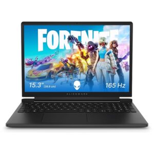 Dell Alienware 15 Gaming Laptop, AMD Ryzen R5 220 Processor, NVIDIA GeForce RTX 4050 6GB, 16GB RAM, 512GB SSD, 15.3" WUXGA 300 nits Display, Alienware Backlit Keyboard, Win 11 + Office H&S'24, 2.25kg