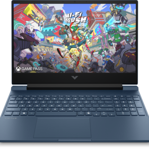 HP VICTUS 15-FA2504TX Intel Core 5-210H, 24GB DDR5, 512GB SSD (Upgradeable), RTX 4050 6GB, Windows 11 & MSO 2024, 15.6 inch FHD (1920 x 1080), 144 Hz, IPS, micro-edge, AG, 300 nits, Backlit, One Year HP Warranty.