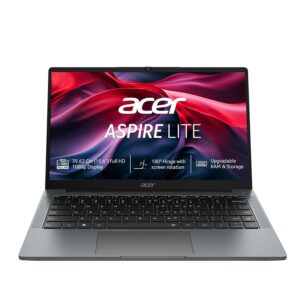 Acer Aspire Lite Metal,AMD Ryzen 3 7330U, 8 GB DDR4 RAM/256 GB SSD, 15.6" FHD IPS Display, Win 11Home, Steel Grey, 1.65 Kg, AL15-42, Backlit Keyboard, Thin & Light Laptop