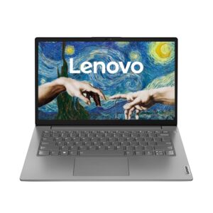 Lenovo V14 Intel Core i3 13th Gen 14" FHD (1920x1080) Antiglare 250 Nits Thin and Light Laptop (16GB RAM/512GB SSD/Windows 11 Home/Office Home 2024/Iron Grey/1.43 kg), 83A0A0PCIN